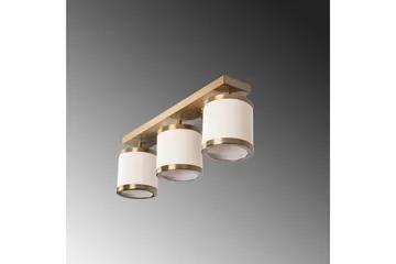 Lysekrone Talra Three Vintage - Gull - Belysning - Innendørsbelysning & Lamper - Taklampe - Takplafond