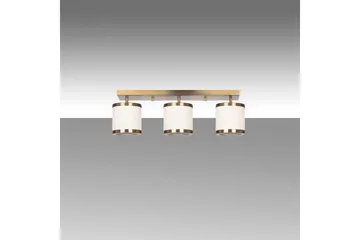 Lysekrone Talra Three Vintage - Gull - Belysning - Innendørsbelysning & Lamper - Taklampe - Takplafond