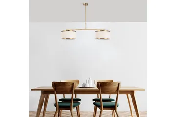 Lysekrone Talra Two Vintage - Gull - Belysning - Innendørsbelysning & Lamper - Taklampe - Kjøkkenlampe & taklampe kjøkken