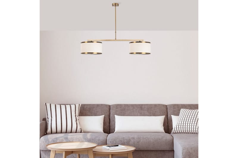 Lysekrone Talra Two Vintage - Gull - Belysning - Innendørsbelysning & Lamper - Taklampe - Kjøkkenlampe & taklampe kjøkken