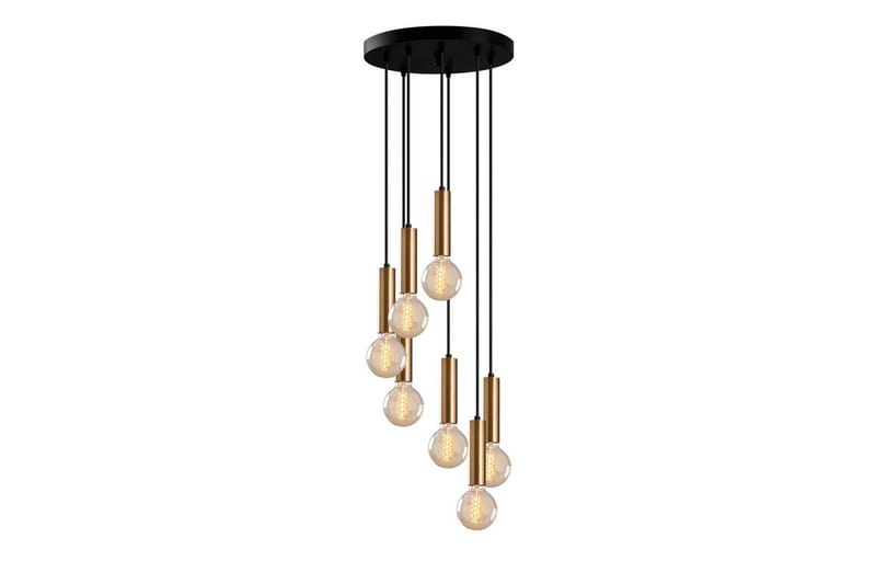 Lysekrone Tembra Seven Vintage - Gull - Belysning - Innendørsbelysning & Lamper - Taklampe - Kjøkkenlampe & taklampe kjøkken
