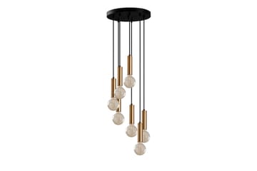 Lysekrone Tembra Seven Vintage - Gull - Belysning - Innendørsbelysning & Lamper - Taklampe - Kjøkkenlampe & taklampe kjøkken