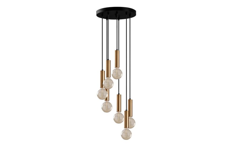 Lysekrone Tembra Seven Vintage - Gull - Belysning - Innendørsbelysning & Lamper - Taklampe - Kjøkkenlampe & taklampe kjøkken