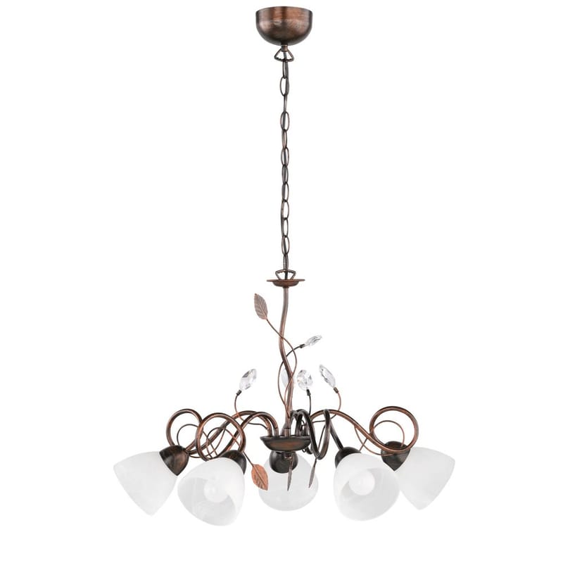 Lysekrone Traditio - 5 lamper - Belysning - Innendørsbelysning & Lamper - Taklampe - Krystallkrone & takkrone