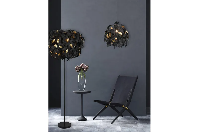 Lysekrone TRIO Leavy 38 cm - 38 cm - Belysning - Innendørsbelysning & Lamper - Taklampe - Krystallkrone & takkrone