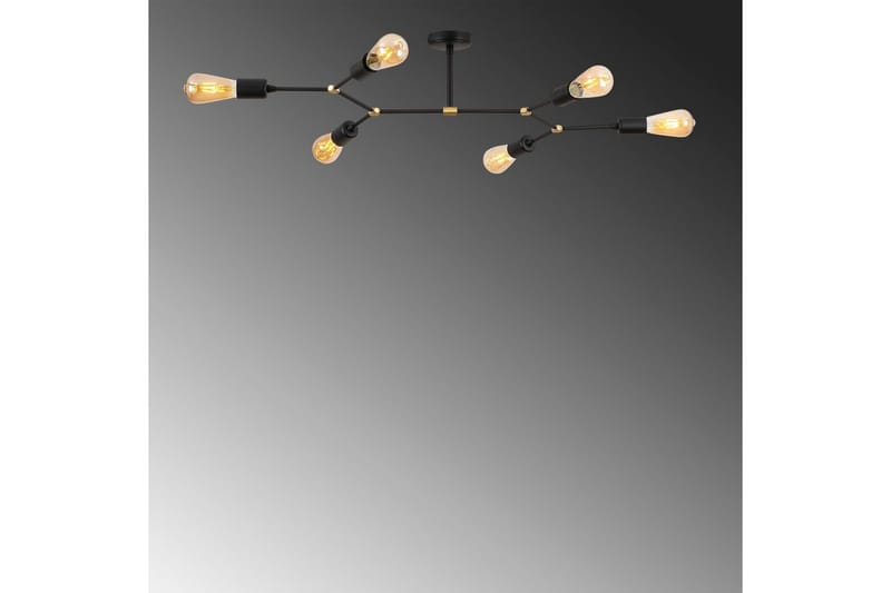 Lysekrone Vilsa Svart - Svart - Belysning - Innendørsbelysning & Lamper - Taklampe - Takplafond