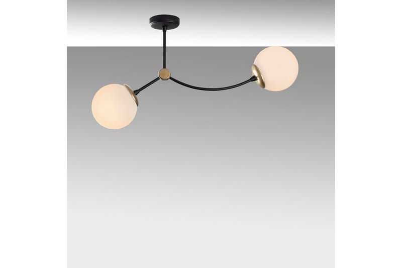 Lysekrone Yenda Hvit / Svart - Svart/Hvit - Belysning - Innendørsbelysning & Lamper - Taklampe - Kjøkkenlampe & taklampe kjøkken