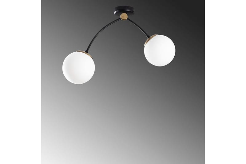 Lysekrone Yenda Hvit / Svart - Svart/Hvit - Belysning - Innendørsbelysning & Lamper - Taklampe - Kjøkkenlampe & taklampe kjøkken