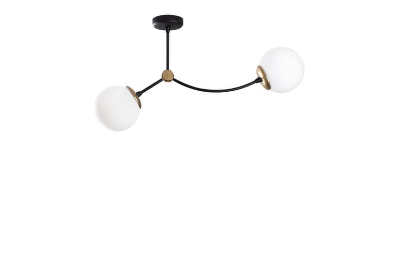 Lysekrone Yenda Hvit / Svart - Svart/Hvit - Belysning - Innendørsbelysning & Lamper - Taklampe - Kjøkkenlampe & taklampe kjøkken