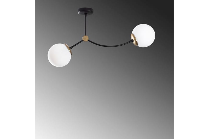 Lysekrone Yenda Hvit / Svart - Svart/Hvit - Belysning - Innendørsbelysning & Lamper - Taklampe - Kjøkkenlampe & taklampe kjøkken