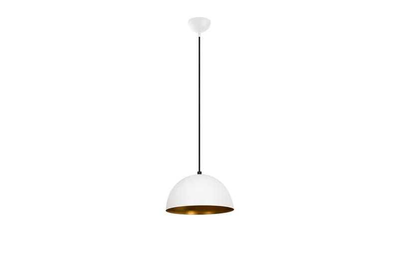 Lysekrone Zephyra Hvit / Gull - Diameter: 30 cm - Belysning - Innendørsbelysning & Lamper - Taklampe - Kjøkkenlampe & taklampe kjøkken
