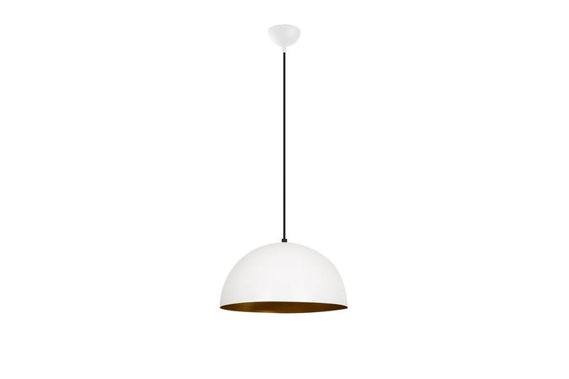 Lysekrone Zephyra Hvit / Gull - Diameter: 40 cm - Belysning - Innendørsbelysning & Lamper - Taklampe - Kjøkkenlampe & taklampe kjøkken