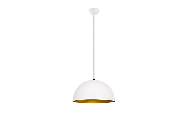 Lysekrone Zephyra Hvit / Gull - Diameter: 40 cm - Belysning - Innendørsbelysning & Lamper - Taklampe - Kjøkkenlampe & taklampe kjøkken