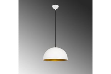 Lysekrone Zephyra Hvit / Gull - Diameter: 40 cm - Belysning - Innendørsbelysning & Lamper - Taklampe - Kjøkkenlampe & taklampe kjøkken
