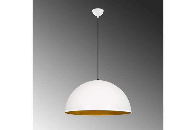 Lysekrone Zephyra Hvit / Gull - Diameter: 60 cm - Belysning - Innendørsbelysning & Lamper - Taklampe - Kjøkkenlampe & taklampe kjøkken