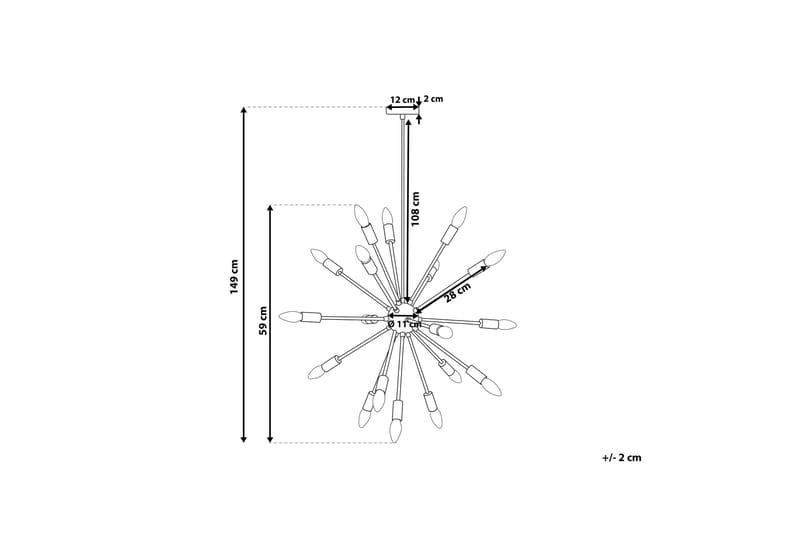 Maguse Taklampe 59 cm - Kobber - Belysning - Innendørsbelysning & Lamper - Taklampe - Kjøkkenlampe & taklampe kjøkken