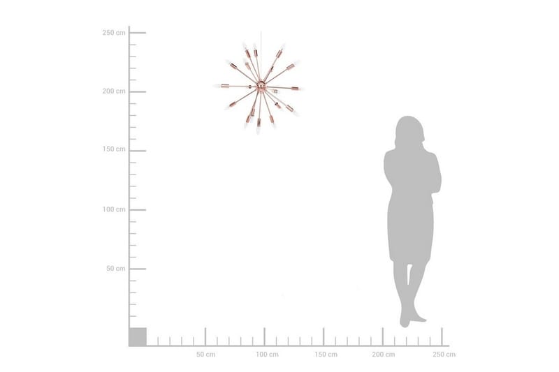 Maguse Taklampe 59 cm - Kobber - Belysning - Innendørsbelysning & Lamper - Taklampe - Kjøkkenlampe & taklampe kjøkken