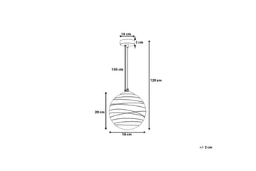 Mirna Taklampe 16 cm - Gull - Belysning - Innendørsbelysning & Lamper - Taklampe - Kjøkkenlampe & taklampe kjøkken
