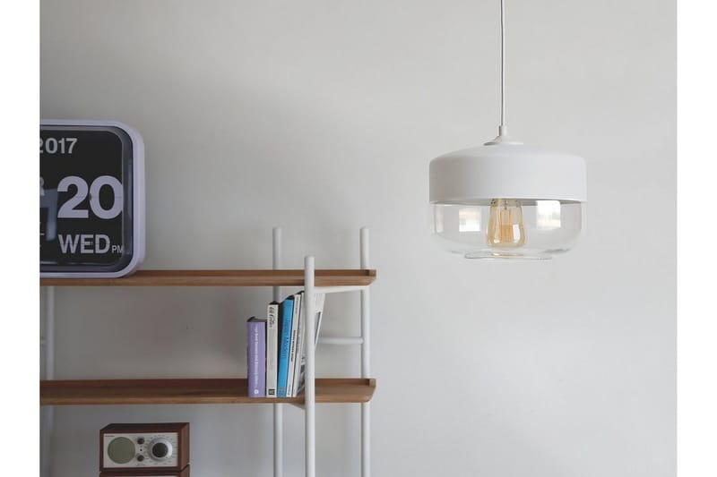 Murray Taklampe 25 cm, Hvit