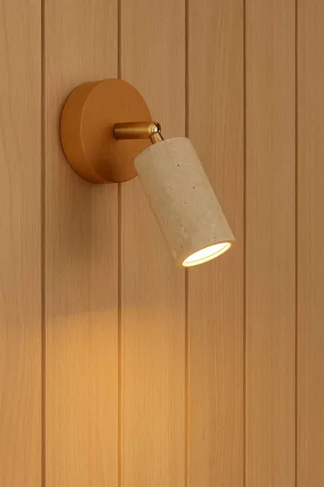 Nurtane taklampe - Beige og Eik - Belysning - Innendørsbelysning & Lamper - Taklampe - Krystallkrone & takkrone