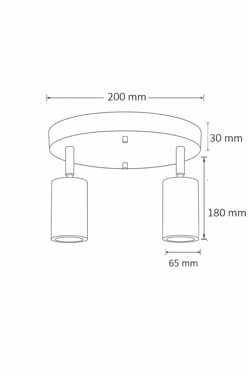 Nurtane taklampe - Beige og Valnøtt - Belysning - Innendørsbelysning & Lamper - Taklampe - Krystallkrone & takkrone
