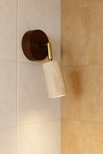 Nurtane taklampe - Beige og Valnøtt - Belysning - Innendørsbelysning & Lamper - Taklampe - Krystallkrone & takkrone