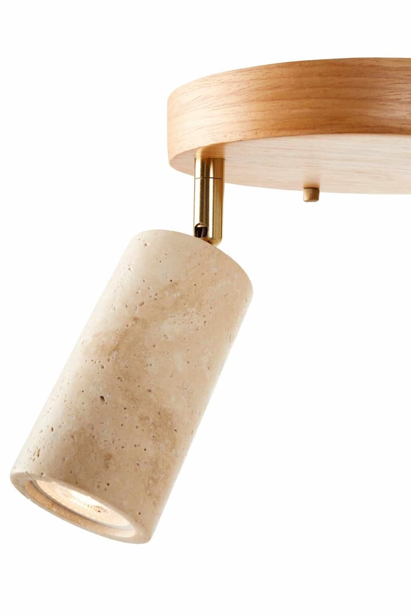 Nurtane taklampe - Beige/Eik - Belysning - Innendørsbelysning & Lamper - Taklampe - Krystallkrone & takkrone
