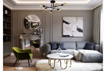Opviq Tel Stor Taklampe Plafond – Stue – Soverom – Kjøkken - Belysning - Innendørsbelysning & Lamper - Taklampe - Takplafond