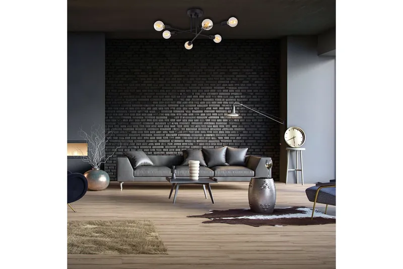 Opviq Tel Stor Taklampe Plafond – Stue – Soverom – Kjøkken - Belysning - Innendørsbelysning & Lamper - Taklampe - Takplafond