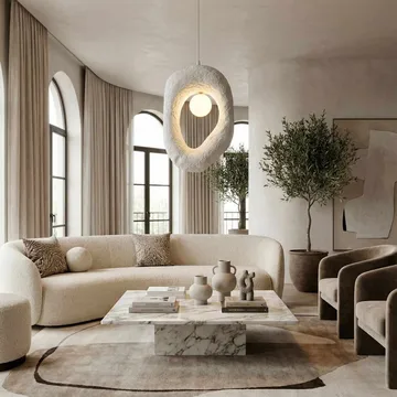 Orvinor pendellampe - Hvit - Belysning - Innendørsbelysning & Lamper - Taklampe - Krystallkrone & takkrone