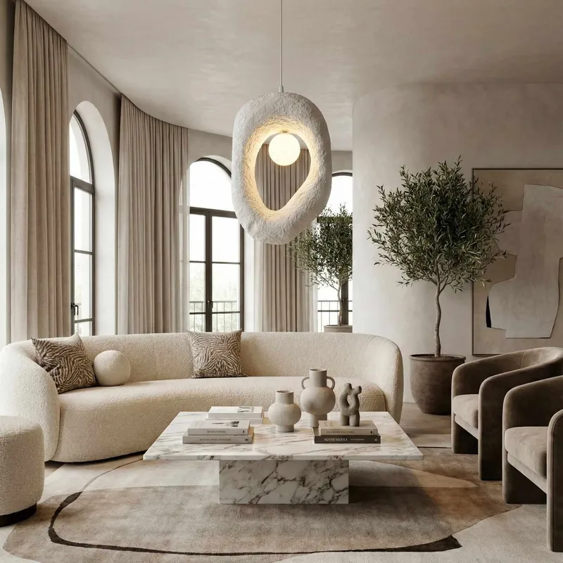 Orvinor pendellampe - Hvit - Belysning - Innendørsbelysning & Lamper - Taklampe - Krystallkrone & takkrone