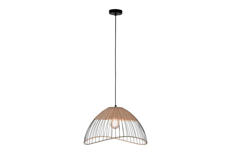 Pendellampe Corionto 48x48 cm - Natur - Taklampe soverom - Kjøkkenlampe & taklampe kjøkken - Lamper gang - Vinduslampe - Pendellamper & Hengelamper - Taklampe stue - Vinduslampe hengende - Taklampe