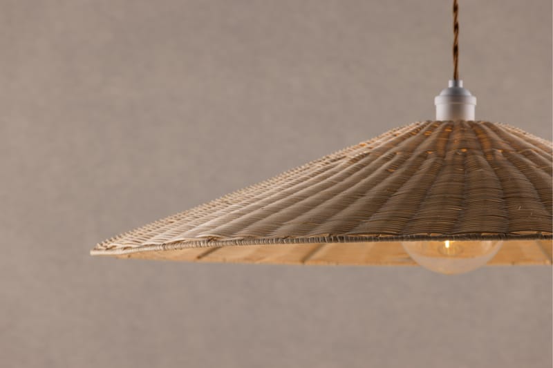 Pendellampe Hakaru 16 cm - Tre/Natur - Taklampe soverom - Kjøkkenlampe & taklampe kjøkken - Lamper gang - Vinduslampe - Pendellamper & Hengelamper - Taklampe stue - Vinduslampe hengende - Taklampe