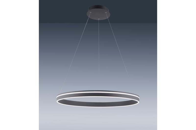 Pendellampe Jicaral 80x80 cm - Grå - Taklampe soverom - Kjøkkenlampe & taklampe kjøkken - Lamper gang - Vinduslampe - Pendellamper & Hengelamper - Taklampe stue - Vinduslampe hengende - Taklampe