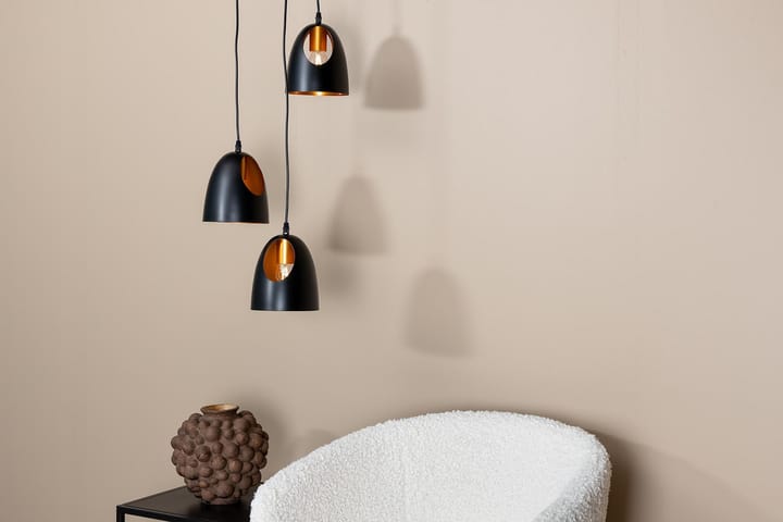 Pendellampe Noraz Dimbar LED Medium Svart/Kobber - Lamper gang - Taklampe - Vinduslampe - Pendellamper & Hengelamper - Kjøkkenlampe & taklampe kjøkken - Taklampe stue - Vinduslampe hengende - Taklampe soverom