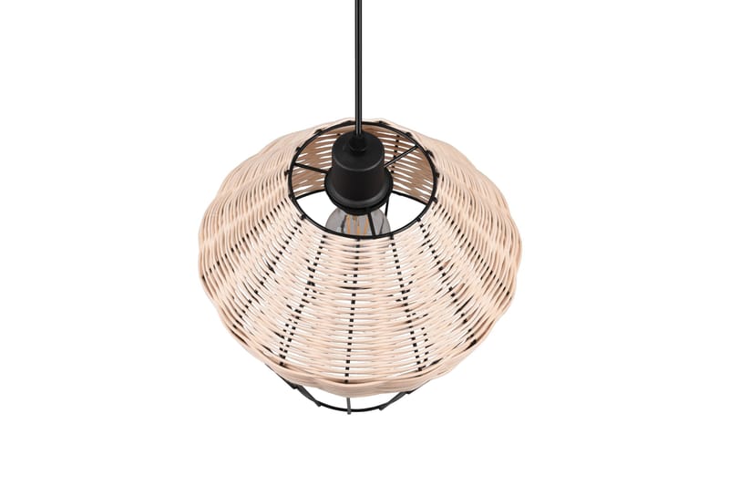 Borka Pendellampe 1 Lampe 30 cm E27 Rotting - Trio Lighting - Belysning - Innendørsbelysning & Lamper - Taklampe - Pendellamper & Hengelamper