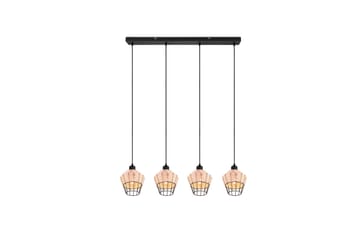 Borka Pendellampe 4 Lamper E27 Rotting - Trio Lighting - Belysning - Innendørsbelysning & Lamper - Taklampe - Pendellamper & Hengelamper