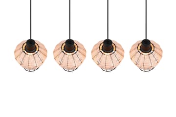 Borka Pendellampe 4 Lamper E27 Rotting - Trio Lighting - Belysning - Innendørsbelysning & Lamper - Taklampe - Pendellamper & Hengelamper
