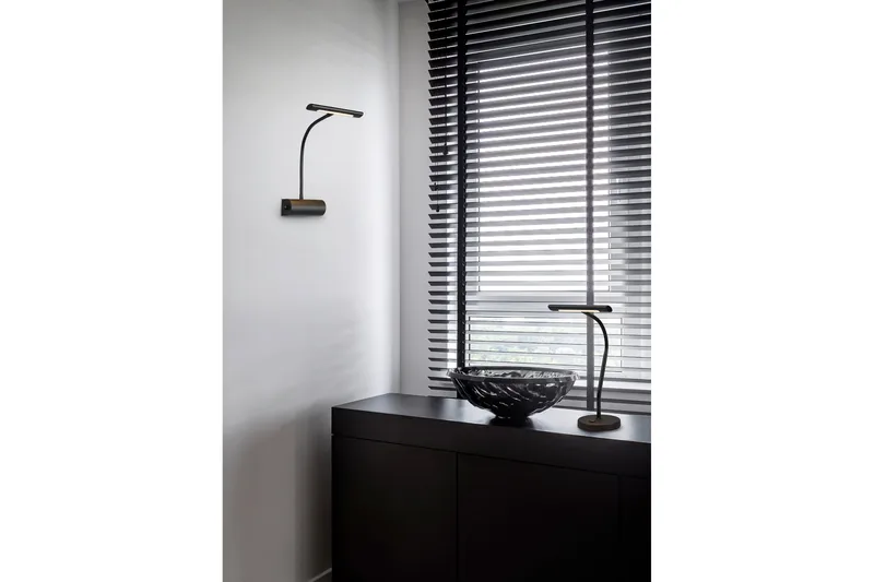 Curtis LED-Bordlampe Mattsvart - Belysning - Innendørsbelysning & Lamper - Taklampe - Pendellamper & Hengelamper