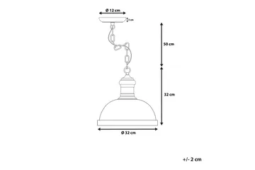 Didessa Taklampe 32 cm - Beige - Belysning - Innendørsbelysning & Lamper - Taklampe - Pendellamper & Hengelamper