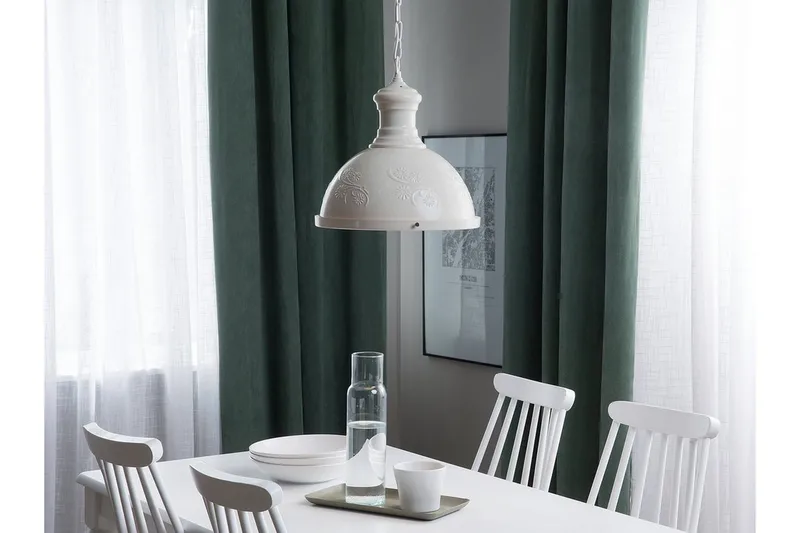 Didessa Taklampe 32 cm, Beige