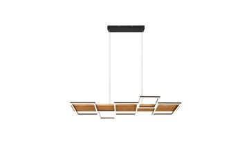 Harper LED-Pendellampe Mattsvart/Tre - Belysning - Innendørsbelysning & Lamper - Taklampe - Pendellamper & Hengelamper