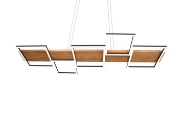 Harper LED-Pendellampe Mattsvart/Tre - Belysning - Innendørsbelysning & Lamper - Taklampe - Pendellamper & Hengelamper
