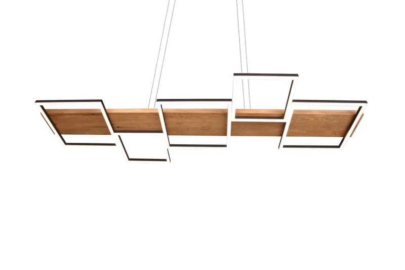 Harper LED-Pendellampe Mattsvart/Tre - Belysning - Innendørsbelysning & Lamper - Taklampe - Pendellamper & Hengelamper