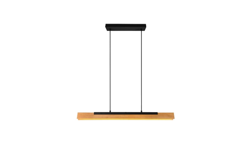 Kerala LED-Pendellampe Mattsvart/Tre - Belysning - Innendørsbelysning & Lamper - Taklampe - Pendellamper & Hengelamper