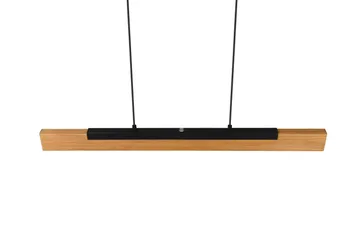 Kerala LED-Pendellampe Mattsvart/Tre - Belysning - Innendørsbelysning & Lamper - Taklampe - Pendellamper & Hengelamper