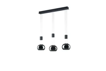 Madison LED-Pendellampe 3-os Mattsvart - Belysning - Innendørsbelysning & Lamper - Taklampe - Pendellamper & Hengelamper