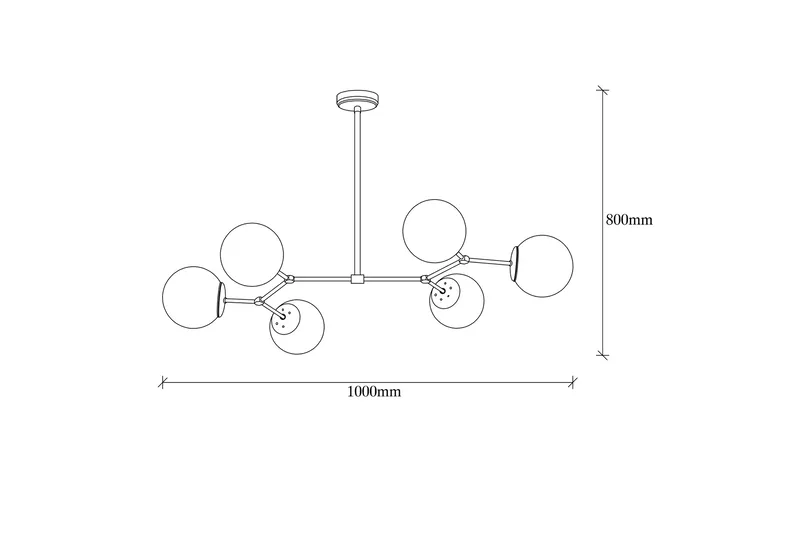 Opviq Damar Taklampe - Belysning - Innendørsbelysning & Lamper - Taklampe - Pendellamper & Hengelamper