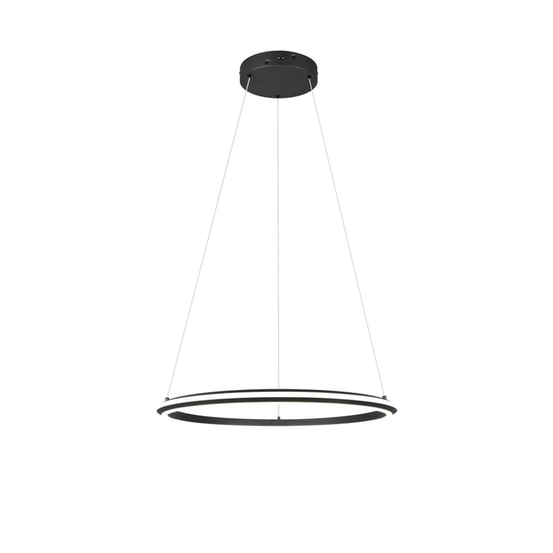 Pendel TRIO Amador - 75 cm, mattsvart - Belysning - Innendørsbelysning & Lamper - Taklampe - Pendellamper & Hengelamper
