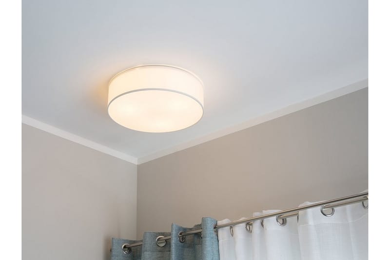 Plafond Rena 12 cm - Hvit - Taklampe soverom - Kjøkkenlampe & taklampe kjøkken - Lamper gang - Vinduslampe - Pendellamper & Hengelamper - Taklampe stue - Vinduslampe hengende - Taklampe